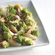 Roasted Cauliflower with Onions and Fennel