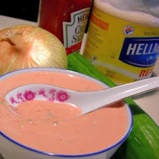 Rosy Cucumber Dressing