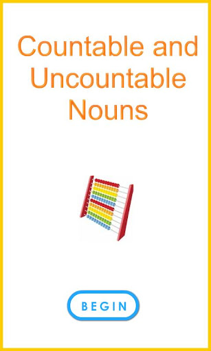 【免費教育App】Uncountable Nouns-APP點子