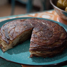 Cast Iron Skillet Potato Cake