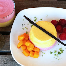 Mango/Lime and Raspberry/Vanilla Mousse