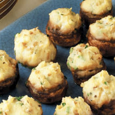 Portobello Mushrooms Stuffed with Parmesan Whipped Potatoes