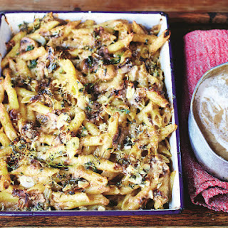 creamy Mushroom oliver Comfort Soup and  Oliver's Bake Pasta pasta recipes jamie 'Jamie From Food'