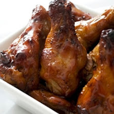 Chicken Wings in Honey BBQ Sauce