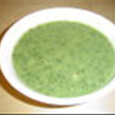 Coco - Banana's Creamless Cream of Butter Bean and Herb Soup