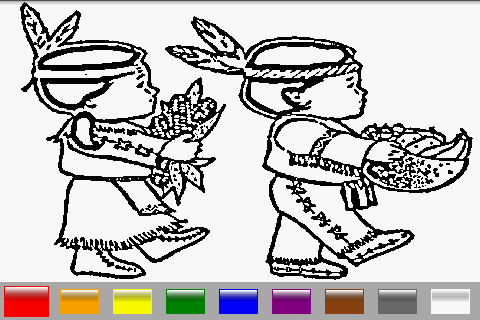 【免費教育App】Thanksgiving Coloring Book-APP點子