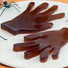 Halloween Jello Jigglers Hands