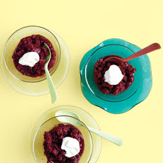 Sweet Cherry Granita