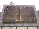 The Lord's Prayer Cherokee Memorial Stone Monument