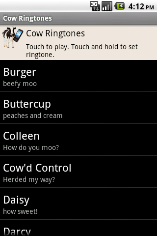 Cow Ringtones