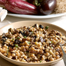Chickpea and Eggplant Salad
