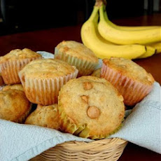 Banana Nut Peanut Butter MUFFINS