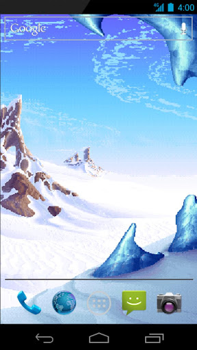 Live Wallpaper - Ice Wind