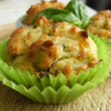 Zucchini Basil Muffins