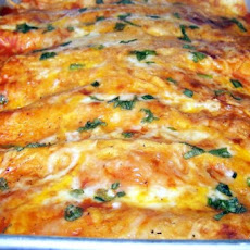 Cheesy Beef Enchiladas