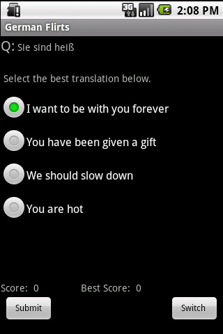 【免費社交App】German Flirt Generator & Quiz-APP點子