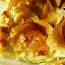 Low Fat Apricot Noodle Kugel