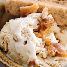 Brown Butter and Peanut Brittle Ice Cream