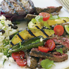 Skirt Steaks with Deconstructed Guacamole