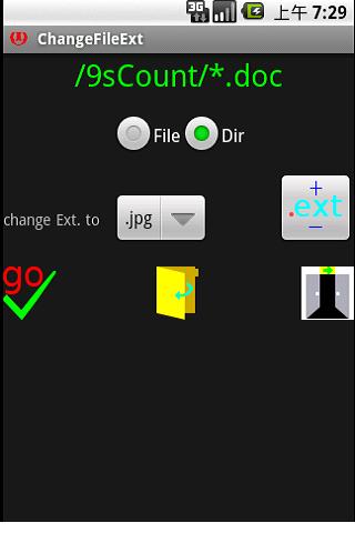 Change File Extension 4dir Pro