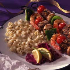 Sweet & Sour Shrimp & Steak Kabobs