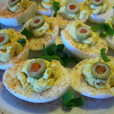 Caribbean Deviled Eggs