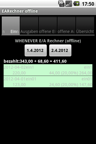 【免費生產應用App】Einnahmen und Ausgaben offline-APP點子