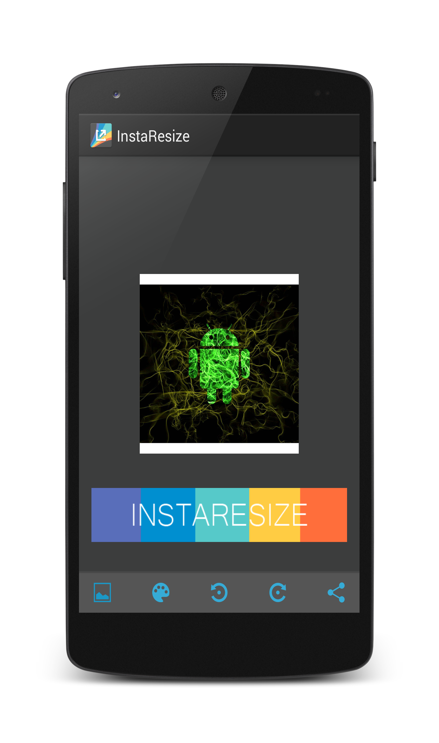 Android application InstaResize Pro screenshort