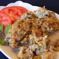 Baked Stuffed Pork Chops
