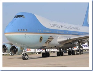 Air Force One @ GSP (Bart Boatwright - Gville News)