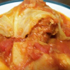 Easy Cabbage Rolls with Sauerkraut
