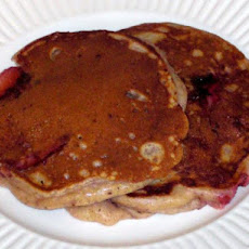 Strawberry Buttermilk Pancakes