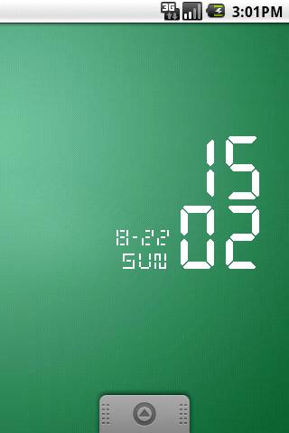 【免費工具App】LED Clock Widget (Std:White)-APP點子