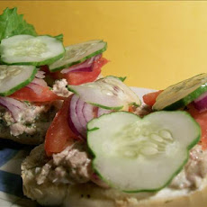Tuna Everything Bagel