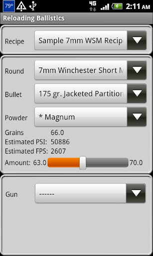 7mm WSM Ballistics Data