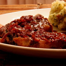 Lamb Chops With Port Sauce