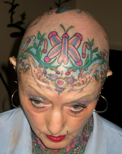 Full Body Tattoos flower tattoo with full body girls tattoos art designs