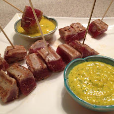 Mango Tuna Bites