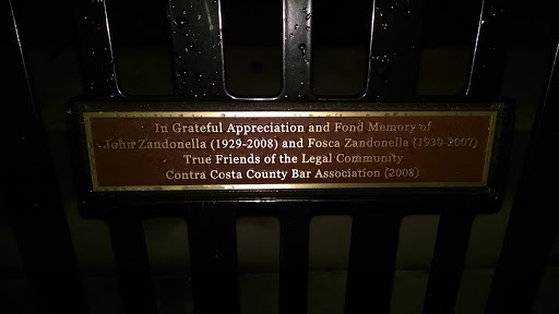 Zandonella Memorial Bench