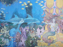 Mermaid Mural at Tatum