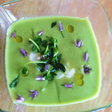 Chilled Spring Pea Soup