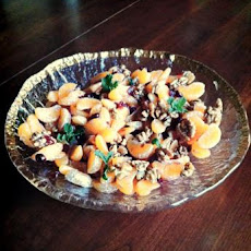 Orange, Spiced Walnut and Dried Cranberry Salad