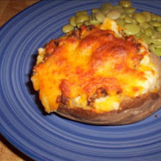 Cheeseburger Baked Potatoes