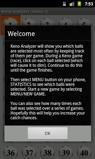 Keno Analyzer PRO