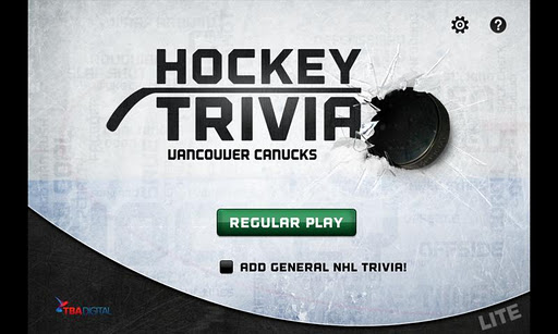 Hockey Trivia Lite-Canucks