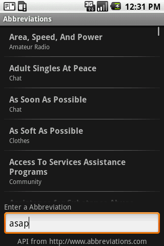 【免費工具App】Abbreviations-APP點子
