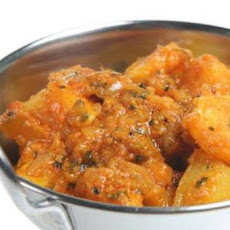 Delightful Indian Coconut Vegetarian Curry in the Slow Cooker