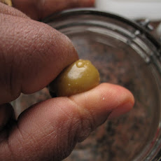 Marinated olives