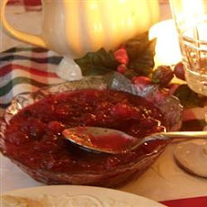 Brandied Orange and Cranberry Sauce