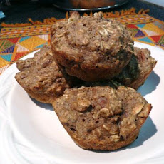 Orange-Pecan Oatmeal Muffins